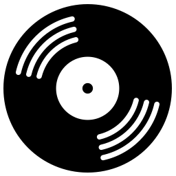 Vinyl line icon