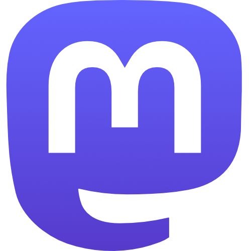 Mastodon Logo. Links to my personal Mastodon account.