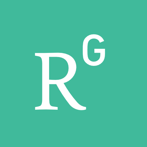 Logo di ResearchGate. Il link rimanda alla mia pagina personale ResearchGate.