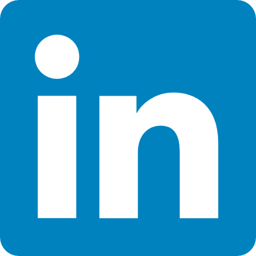 LinkedIn Logo. Links to my personal LinkedIn page.